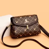 包包女包新款2026斜挎包女时尚女士单肩包女印花小方包女