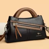 包包女包新款2026斜挎包女时尚撞色单肩包女大气手提包女