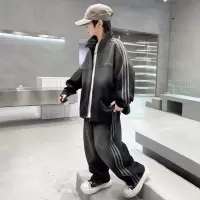 儿童套装春秋款2026新款男童春装运动服中大童春季外套两件套