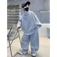 儿童装男童套装春秋款2026新款大童春装男孩酷帅气运动卫衣春季潮