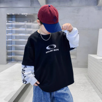 儿童装男童春秋款卫衣2026新款春装帅气痞帅春季中大童男孩上衣潮