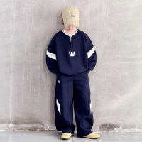 儿童装男童春秋款套装2026新款春装卫衣运动男孩大童春季酷帅气潮