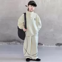 儿童装男童春装卫衣套装2026新款中大童春秋款运动帅气春季时髦潮