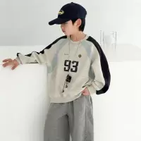 男童卫衣春季儿童内搭上衣服2026春秋新款大童装春装打底衫潮男孩