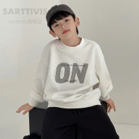 男童卫衣春秋款2026新款上衣大童春装衣服T儿童装春季痞帅长袖T恤