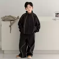 男童套装春季2026春秋新款中大童装春装潮男孩儿童早春运动服帅气