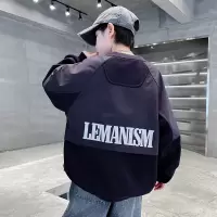 男童拼接卫衣春秋款2026新款儿童春装衣服宽松中大童上衣春季酷帅