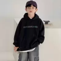 男童春装卫衣儿童连帽上衣2026春秋新款男孩大童装春季衣服潮