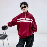 童装儿童装男童春秋款卫衣2026新款春装中大童春季痞帅气男孩上衣