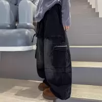 男童裤子春季儿童牛仔裤2026新款大童装春装工装裤痞帅潮男孩