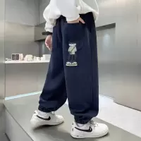 儿童装男童春装裤子2026新款中大童春秋款运动裤卫裤春季男孩长裤