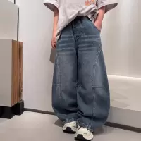 儿童装男童春装裤子2026新款男孩春秋款牛仔裤中大童春季休闲长裤