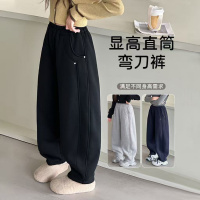 女童裤子春装2026新款初中生女孩大童春季卫裤儿童运动裤