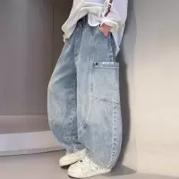 男童春季牛仔裤2026春秋新款中大童裤子潮童装长裤儿童春装裤