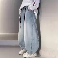 男童春季裤子儿童2026春秋新款裤潮男孩长裤大童装春装牛仔裤