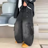 男童牛仔裤2026春秋新款大童装春装工装裤童装潮男孩儿童春季裤子