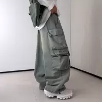 男童牛仔裤春秋款2026新款大儿童装痞帅宽松休闲直筒裤子男孩春装