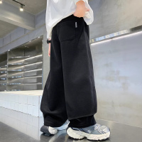 男童裤子春秋款2026新款帅气春装宽松儿童卫裤中大童春季运动裤潮