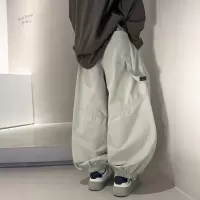 男童裤子春秋款2026新款男孩春装休闲裤潮酷中大儿童春季运动卫裤