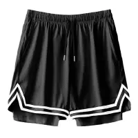 网眼冰丝短裤男士夏季新款美式运动跑步篮球宽松型五分裤
