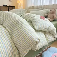 床上四件套100全棉纯棉2026新款床单被套三件套床品床笠4