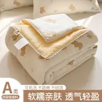2026新款夏季双层纱夏被薄款可机水洗学生宿舍空调被单双人夏凉被