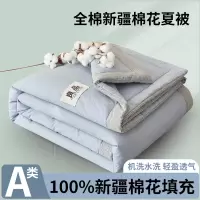 2026新款夏季新疆纯棉花夏凉被空调被子单人宿舍全棉薄夏被可机洗