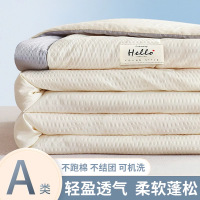 A类大豆纤维夏被夏凉被单双人宿舍可机水洗夏季薄被子空调被