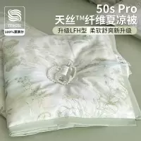 A类天丝夏凉被四件套双面冰丝凉感夏被可机洗水洗空调被薄款被子