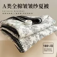 A类小清新全棉双层纱2026新款夏凉被可机洗纯棉空调被夏季薄夏被