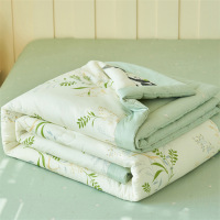 全棉夏被空调被纯棉棉花被子单人宿舍夏凉被可机洗夏季被