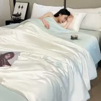 冰丝夏被空调被夏季天丝夏凉被四件套2026新款单人薄款被子可机洗