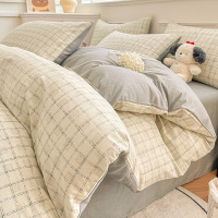 简约全棉纯棉2026新款被套单件150x200x230单独被罩宿舍单人被单