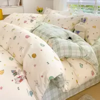 纯棉被套单件2026新款小清新全棉200x230cm宿舍单独被罩被单双人