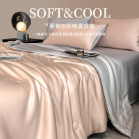 莱赛尔天丝夏被夏凉被夏季凉感冰丝空调被四件套单人薄被子可机洗