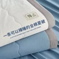 A类空调被新疆棉花夏凉被纯棉全棉可机洗单人宿舍夏季薄被子被芯