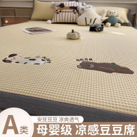 25新款冰丝凉席床笠单件凉感床垫保护罩卡通床罩床单套2026新款3
