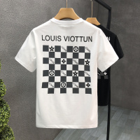 欧洲站潮流时尚短袖T恤男圆领上衣2026年夏季新款男士丝光棉半袖