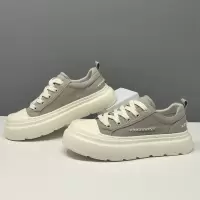 男士夏季透气布鞋百搭冰丝布休闲鞋欧洲站男鞋小众男生厚底增高鞋