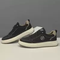 男士夏季透气布鞋百搭冰丝布板鞋欧洲站潮鞋一脚蹬免系带休闲鞋男