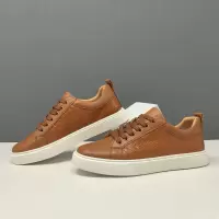 男士头层牛皮休闲鞋真皮板鞋男款潮流百搭鞋子欧洲站男鞋透气潮鞋