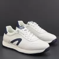 男鞋2026新款春季小白鞋百搭真皮运动休闲鞋小众潮鞋轻便软底