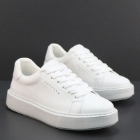 真皮小白鞋男2026新款春季头层牛皮简约百搭休闲板鞋透气防臭软底