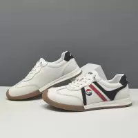 真皮小耳朵免系带板鞋男款潮流百搭鞋子欧洲站轻奢一脚蹬懒人鞋男