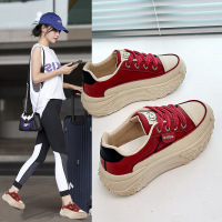 ins韩版新款老爹鞋女2026春季学生跑步运动厚底增高休闲鞋女