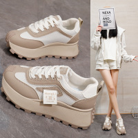 ins韩版网面老爹鞋女2026春季新款透气女鞋休闲鞋