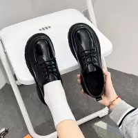 皮乐福鞋女2026春季新款英伦风小皮鞋一脚蹬女鞋小香风单鞋