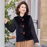 2026年女装新款马甲外套时尚简约中式中老年女装衣服40-60岁马夹