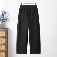 2026年春季妈妈装长裤时尚大码宽松休闲裤子40-60岁中老年女裤女
