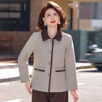 新款女装春装新款衣服时尚休闲妈妈装春季外套女洋气短款服装40岁